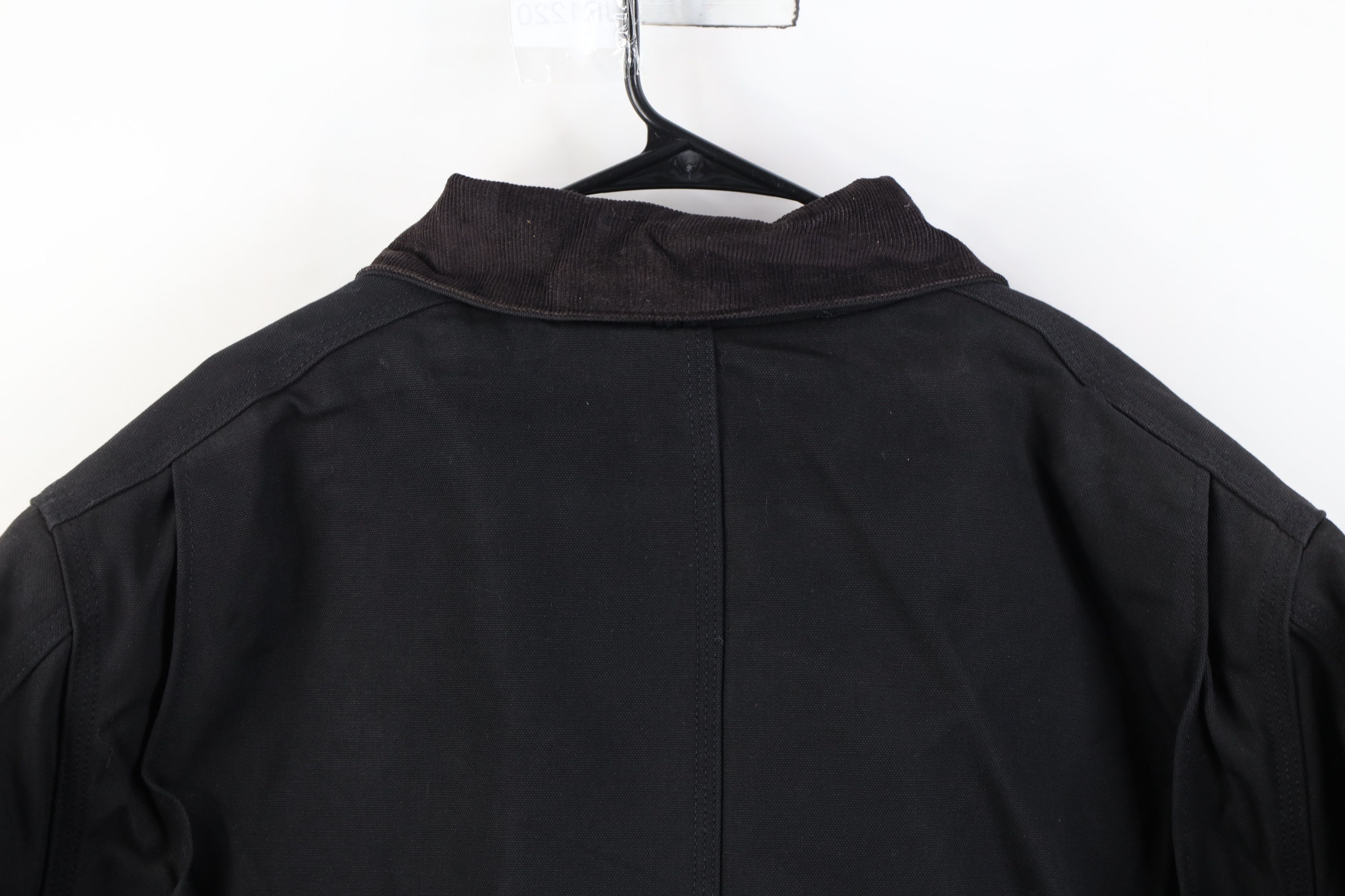 Carhartt Deadstock Vintage 90s Carhartt Chore Barn Jacket Black USA Size US XXL / EU 58 / 5 - 11 Thumbnail