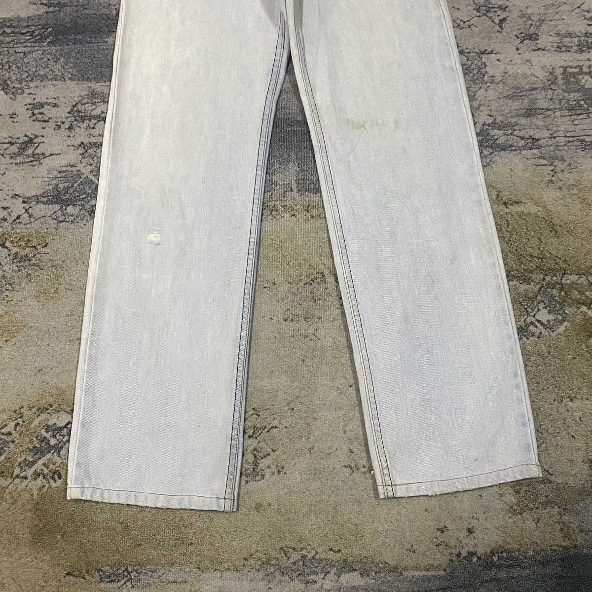 Levi's Vintage 90s Levis 515 Stright Loose Light Washed Jeans Size US 29 - 3 Thumbnail