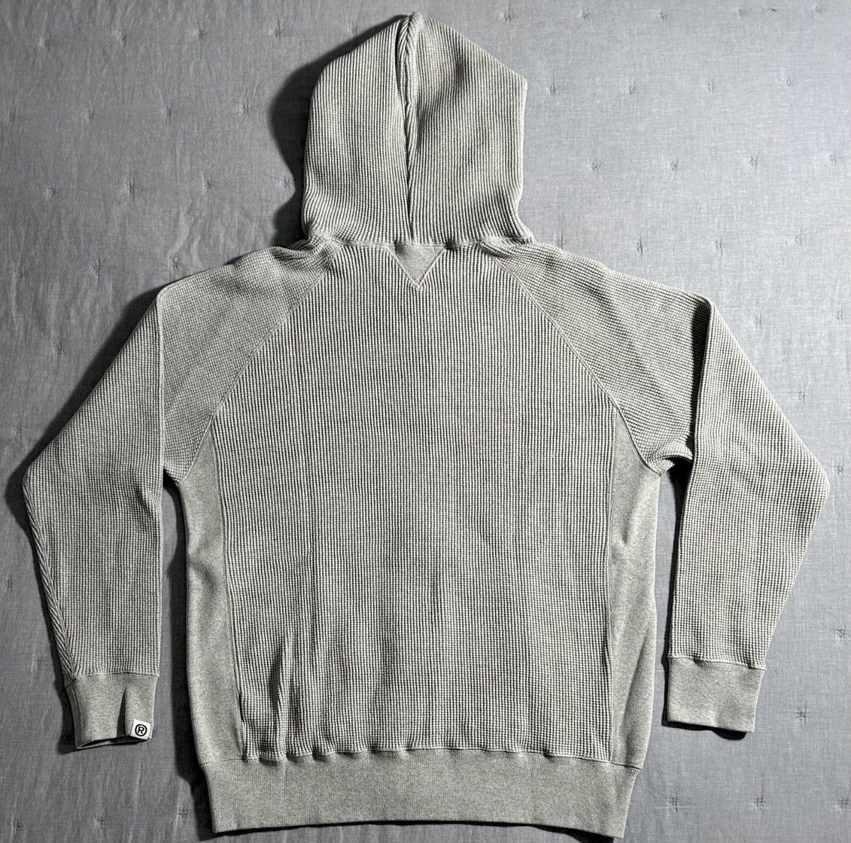 Bape A Bathing Ape Classics Waffle Zip Hoodie Size US XL / EU 56 / 4 - 4 Thumbnail