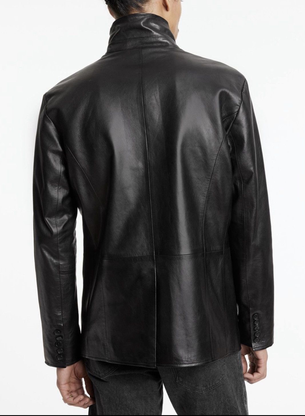 John Varvatos Woodward leather jacket. 50 Size US M / EU 48-50 / 2 - 7 Thumbnail