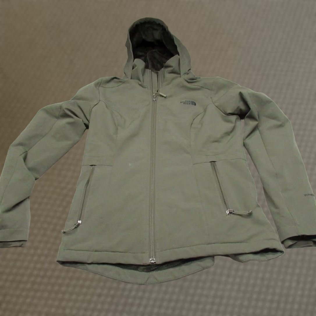 The North Face The North Face Jacket Womens M Green WindWall Softshell Zip Logo Logged Pocket Wind-Resistant Athletic Casual Travel Workwear Size M / US 6-8 / IT 42-44 - 1 Thumbnail