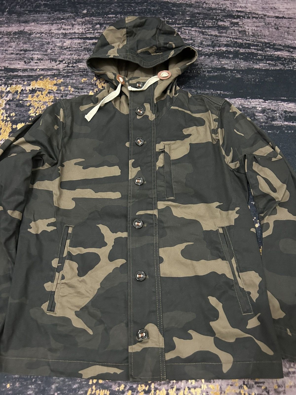 Beams Japan Beams Hoodie Camo Parka Jacket Size US M / EU 48-50 / 2 - 3 Thumbnail