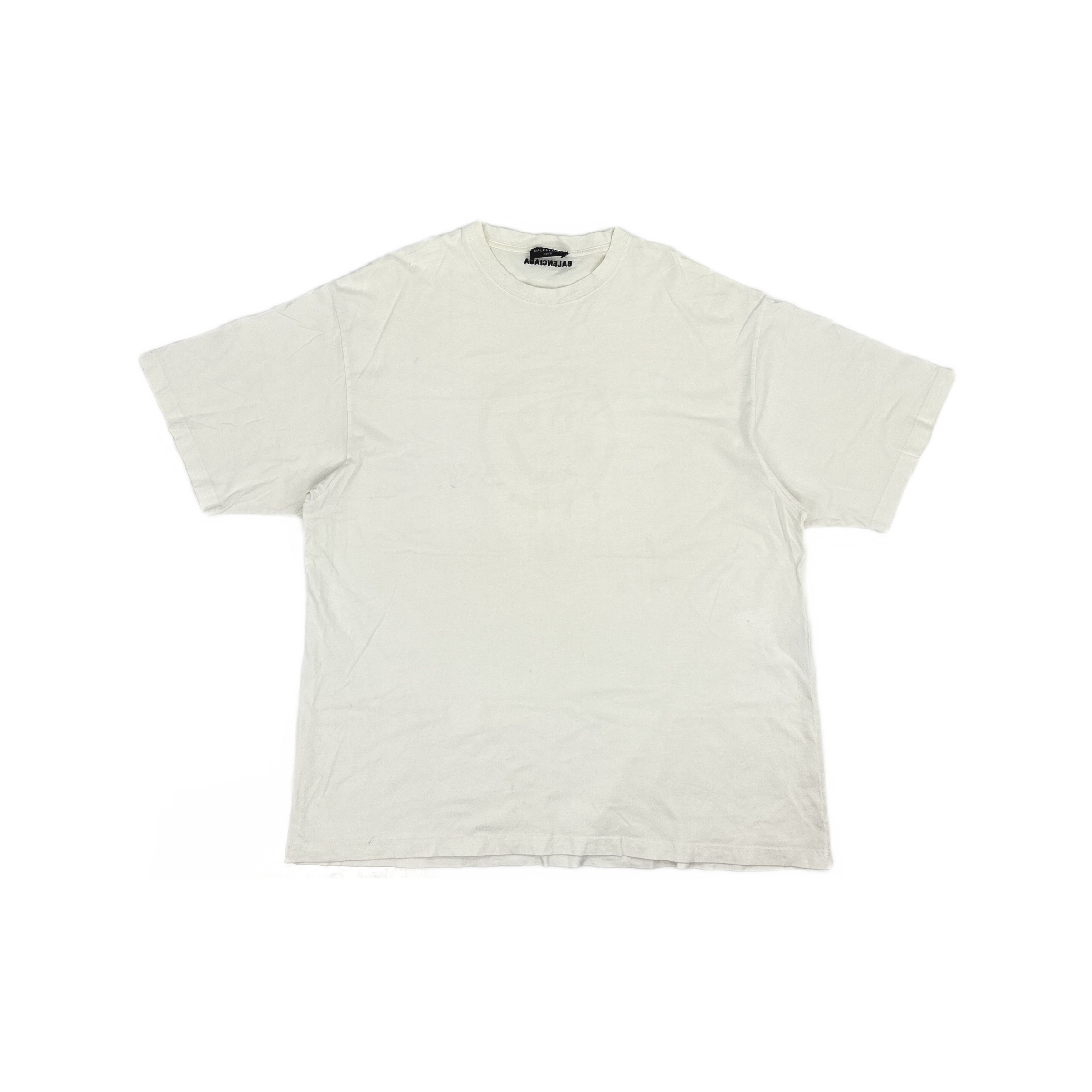 Balenciaga Balenciaga Unifit Logo T-Shirt Size XL Size US XL / EU 56 / 4 - 1 Thumbnail