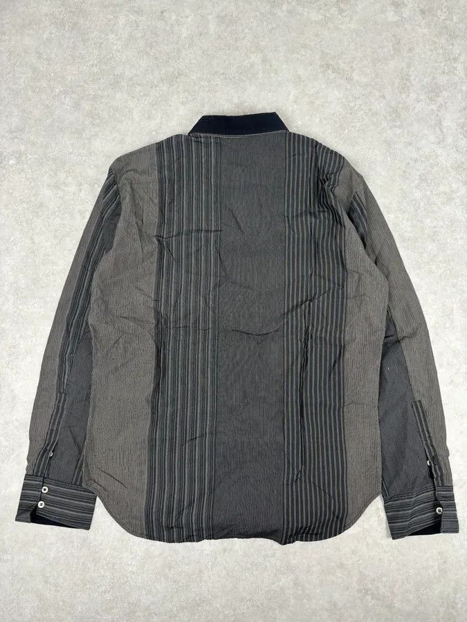 Marithe + Francois Girbaud 1990s Marithé + François Girbaud Brown Wings Distressed Shirt Size US L / EU 52-54 / 3 - 5 Thumbnail