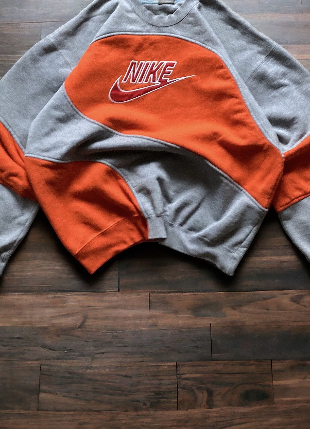 Nike × Vintage Custom crewneck sweatshirt nike spellout M 90’s 00’s y2k Size US M / EU 48-50 / 2 - 3 Thumbnail