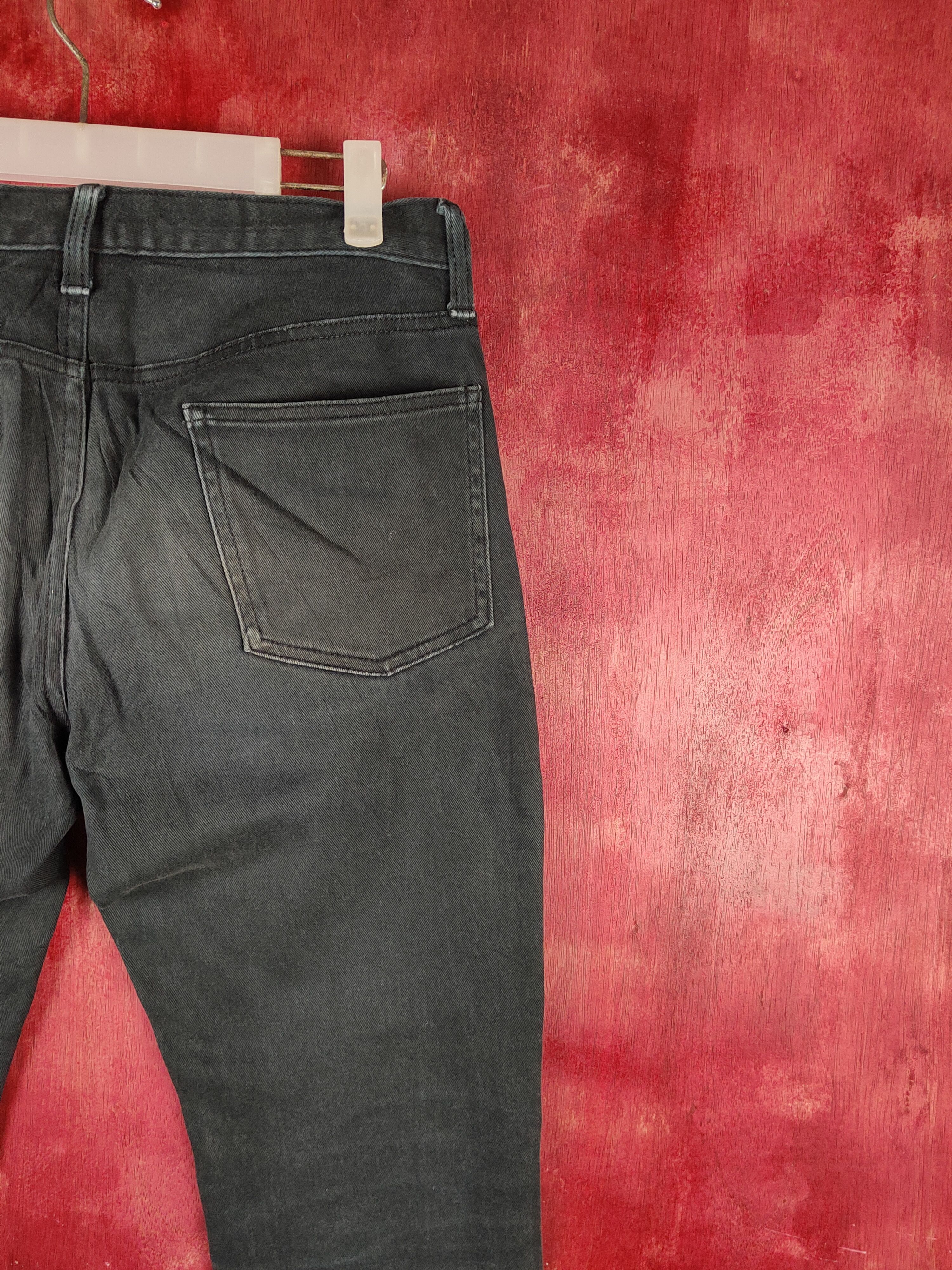 GU Gu Black Faded Distressed Ripped Skinny Jeans #S2316 Size US 30 / EU 46 - 10 Thumbnail