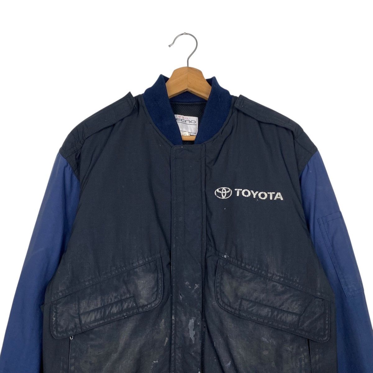 Japanese Brand Toyota techno zipper jacket Size US M / EU 48-50 / 2 - 2 Thumbnail