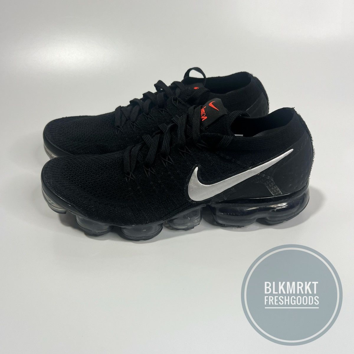 Nike Nike Air VaporMax Flyknit Gator ISPA Silver Size 9.5 Size US 9.5 / EU 42-43 - 1 Thumbnail