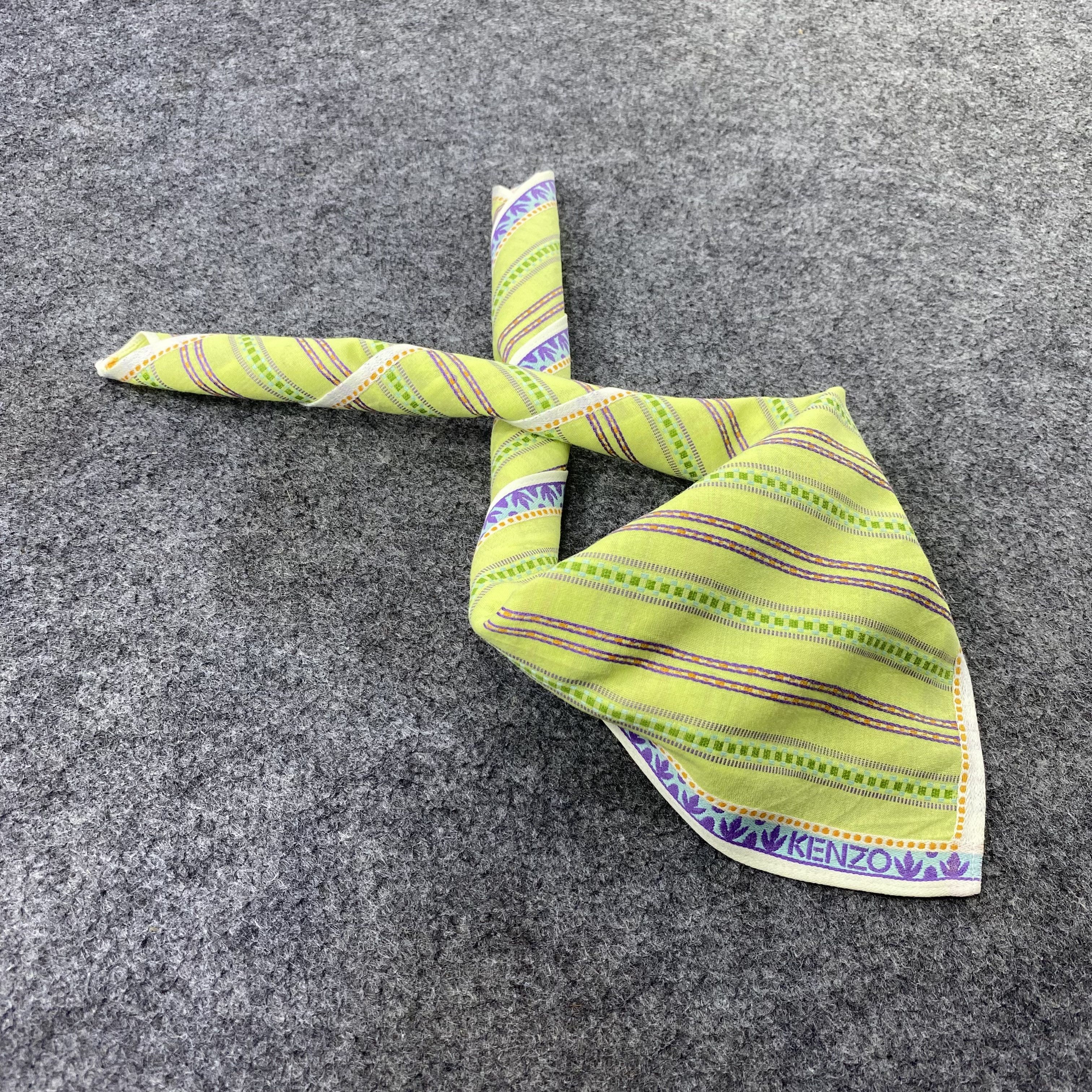 Kenzo Kenzo Handkerchief Neckerchief Bandana-B1803 Size ONE SIZE - 1 Thumbnail