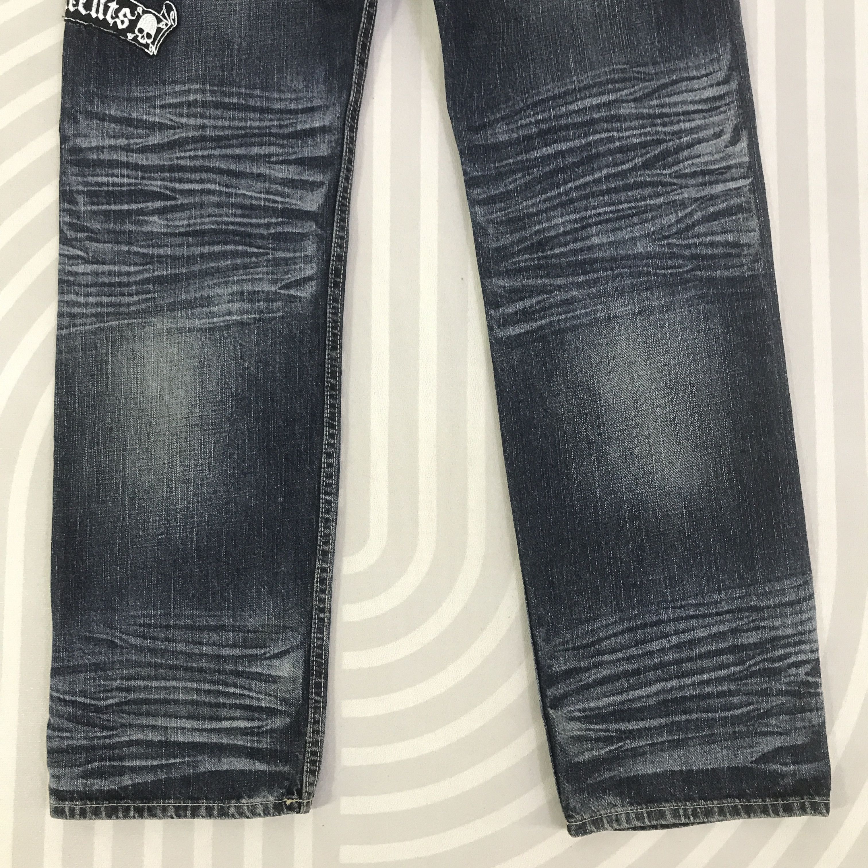 Japanese Brand Vintage Sorridere Punk Denim Japan Jeans K130B2 Size US 32 / EU 48 - 6 Thumbnail