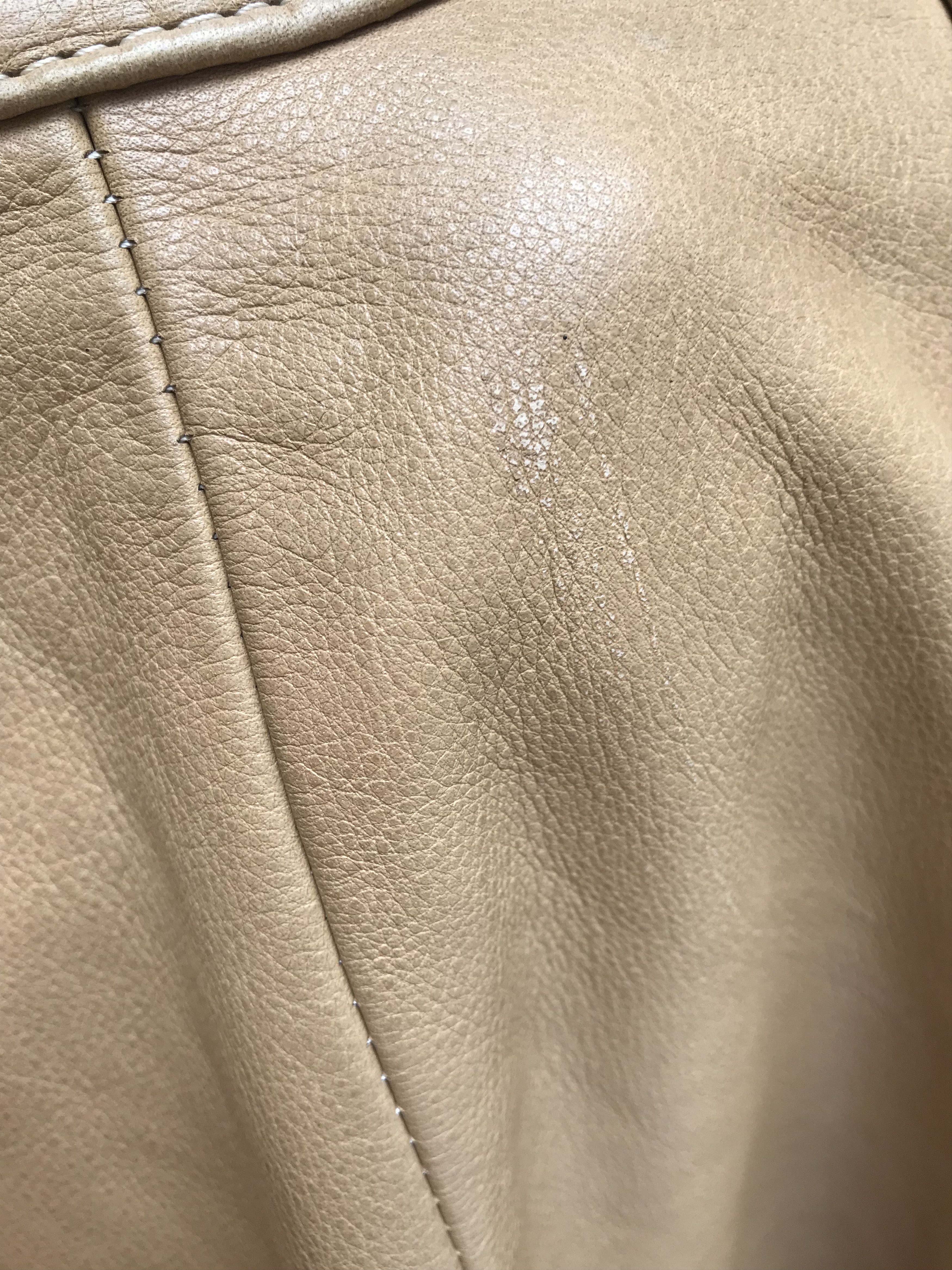 Belstaff BELSTAFF THICK FULL GRAIN VEG TANNED LEATHER JACKET Size US XS / EU 42 / 0 - 20 Thumbnail