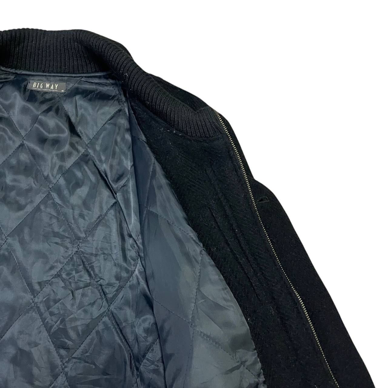 Issey Miyake Vintage Big Way Wool Bomber Jacket Issey Miyake Inspire Size US M / EU 48-50 / 2 - 6 Thumbnail