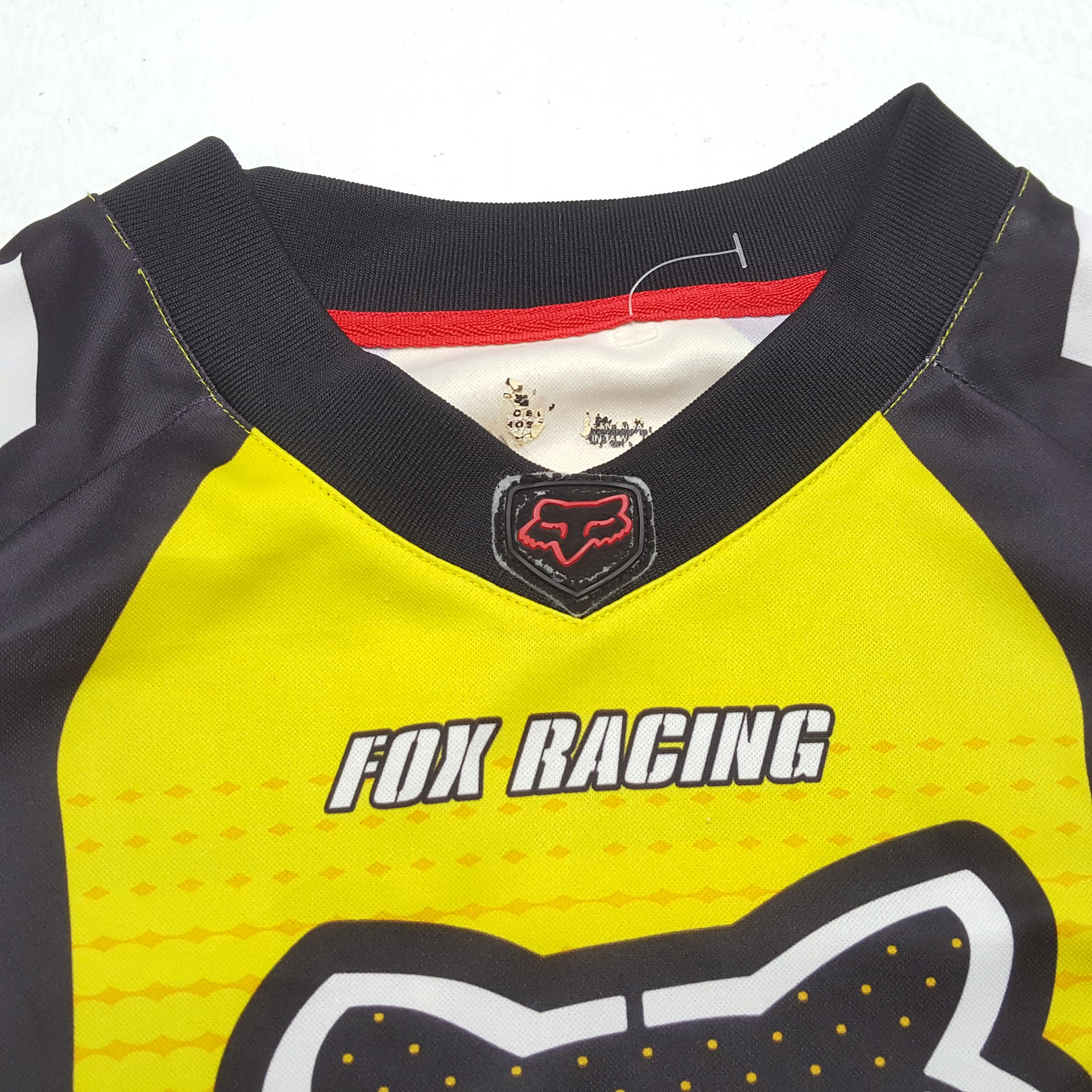 Fox Racing × Vintage Vintage FOX RACING KAWASAKI Japan Motorsports Jersey Tees Size US XL / EU 56 / 4 - 11 Thumbnail