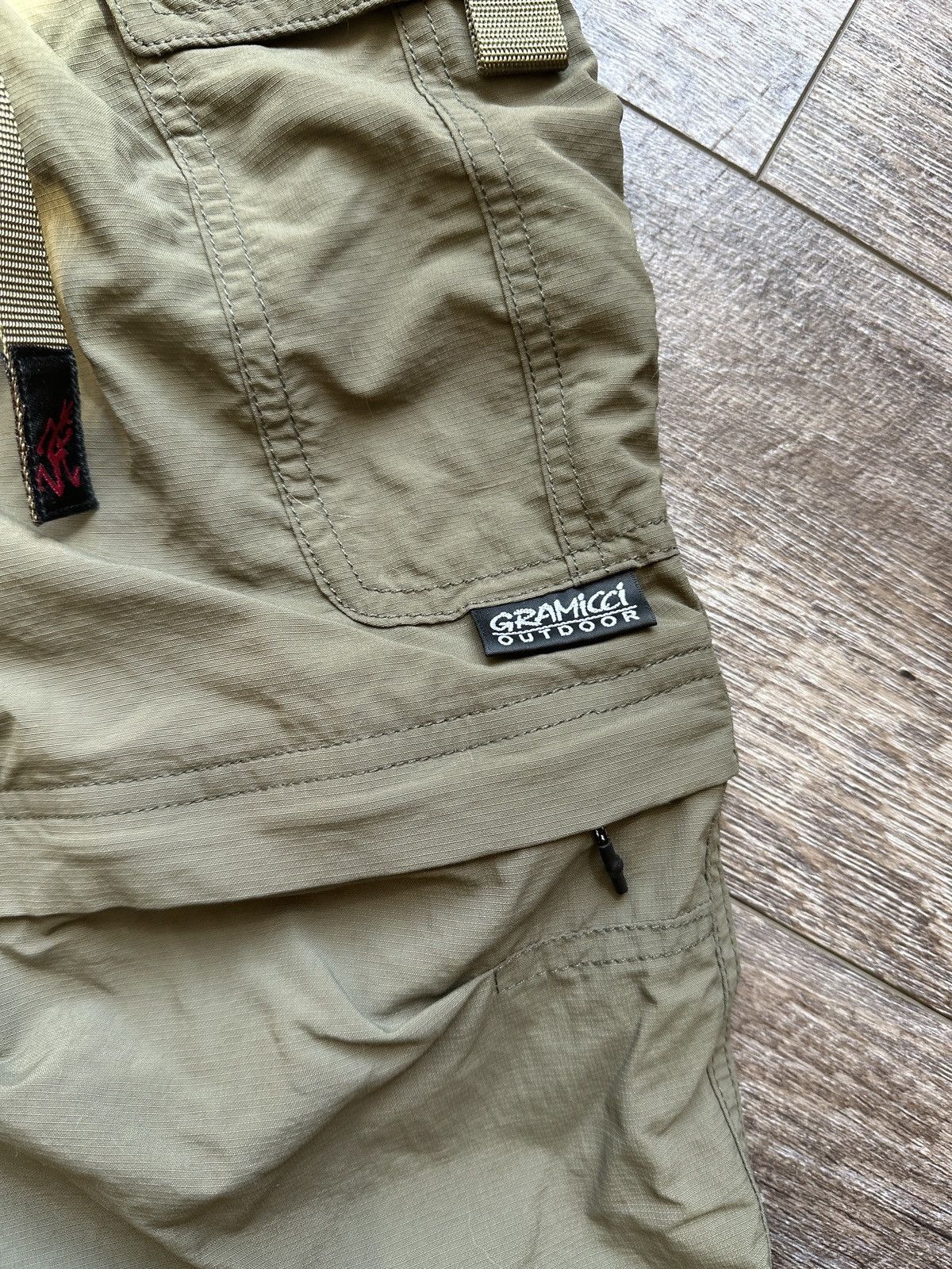 Gramicci Gramicci cargo zip-off pants in olive/sage Size US 30 / EU 46 - 4 Thumbnail