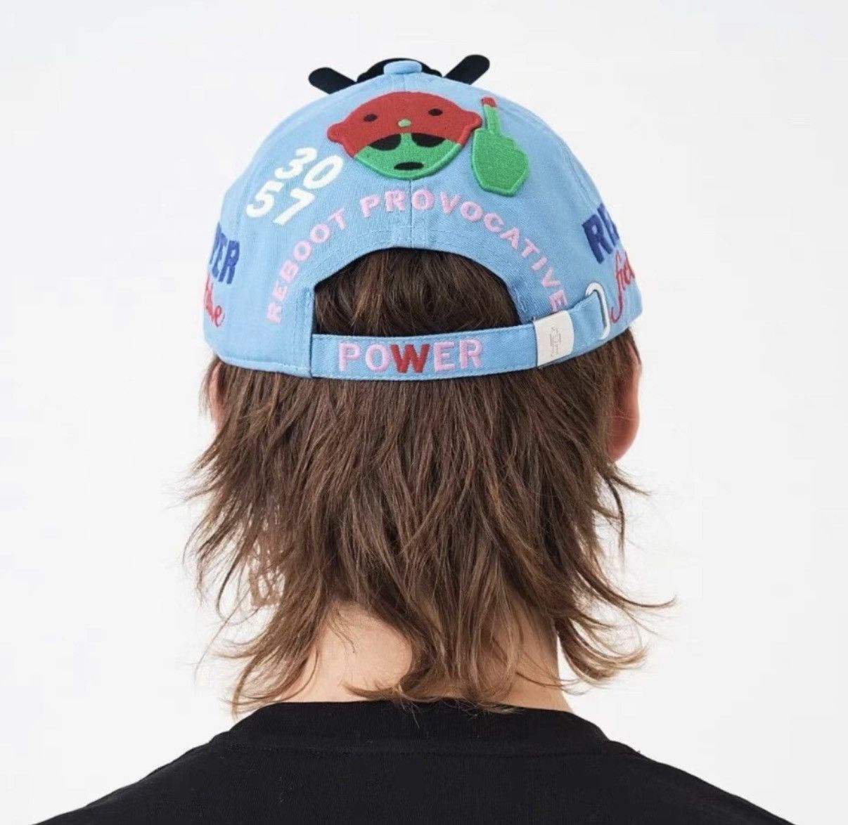 Walter Van Beirendonck Walter Van Beirendonck Blue Alien Cap Size ONE SIZE - 4 Thumbnail
