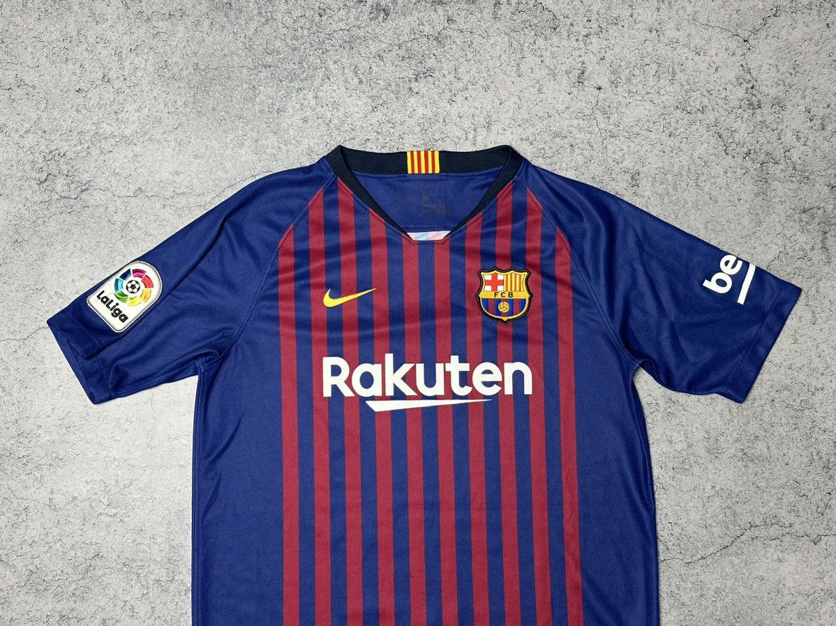 Nike Nike Fc Barcelona Messi #10 Jersey Junior XL Size US XS / EU 42 / 0 - 2 Thumbnail