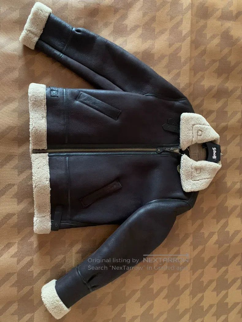 Schott Schott Leather coat Size US L / EU 52-54 / 3 - 1 Thumbnail
