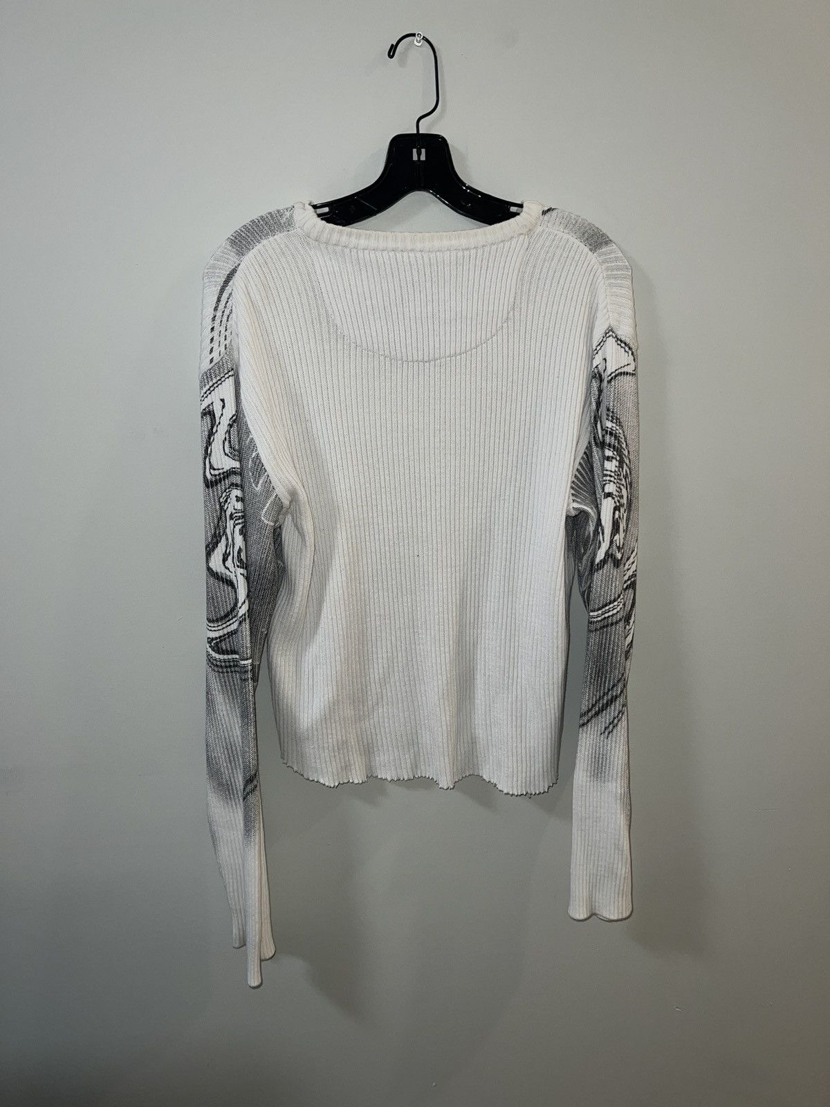 Other Y2K White Jeaxx Sweater Size US L / EU 52-54 / 3 - 2 Thumbnail