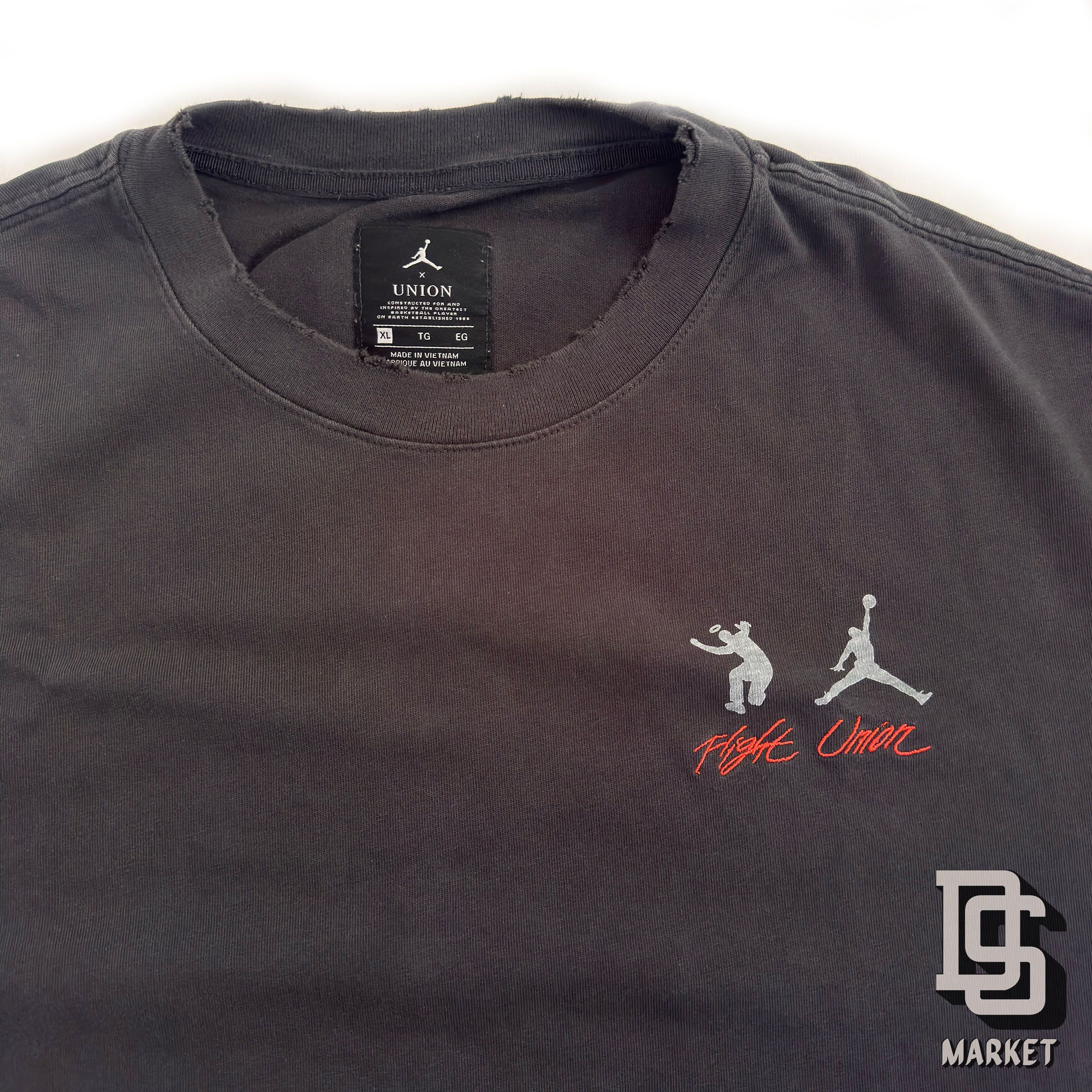 Jordan Brand × Union LA NIKE AIR JORDAN X UNION OFF NOIR BLACK T-SHIRT XL 1 4 STORM Size US XL / EU 56 / 4 - 2 Thumbnail