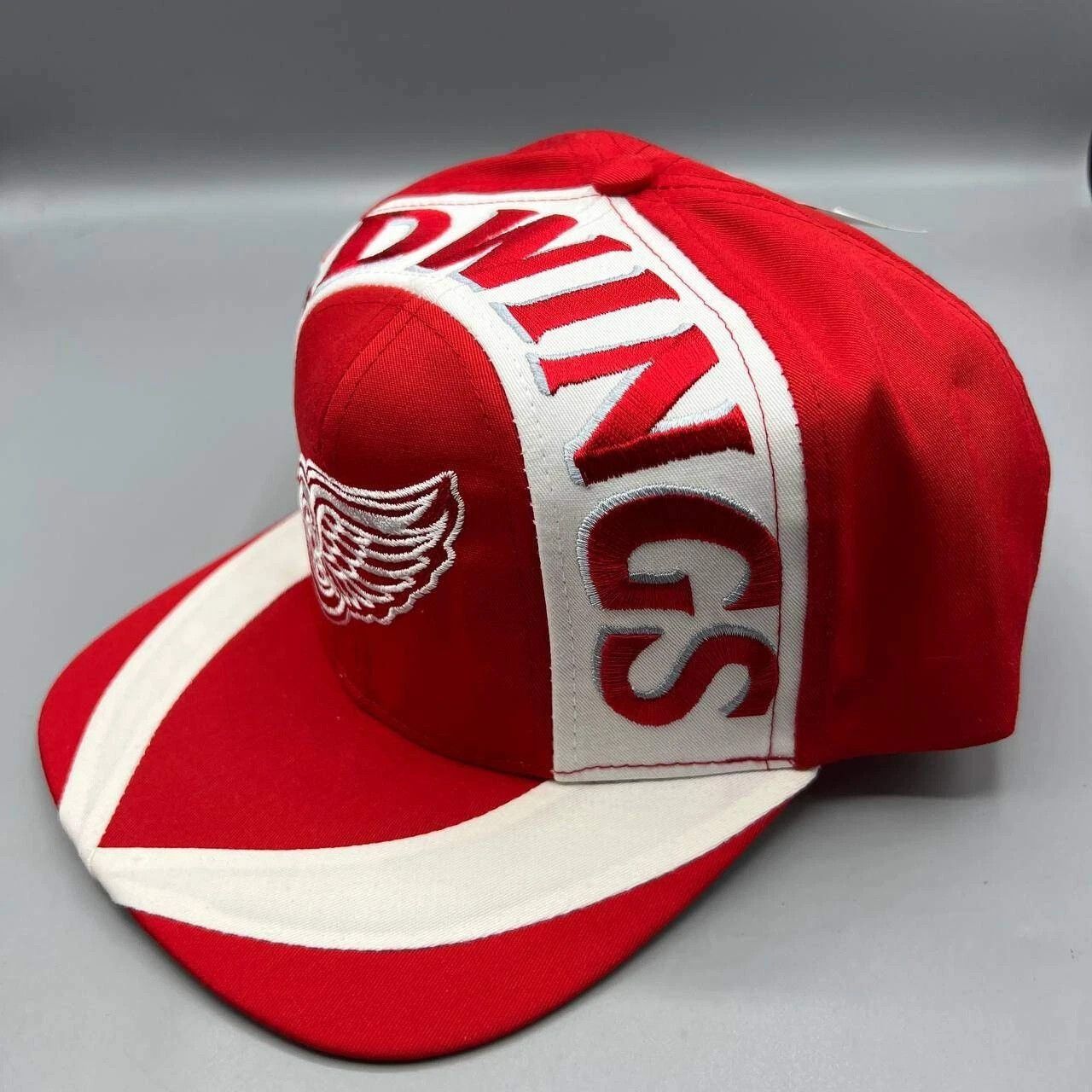 Twins Enterprise Inc. × Vintage Detroit Red Wings Hat Men Red Twins Enterprise NHL Snap Back Size ONE SIZE - 7 Thumbnail