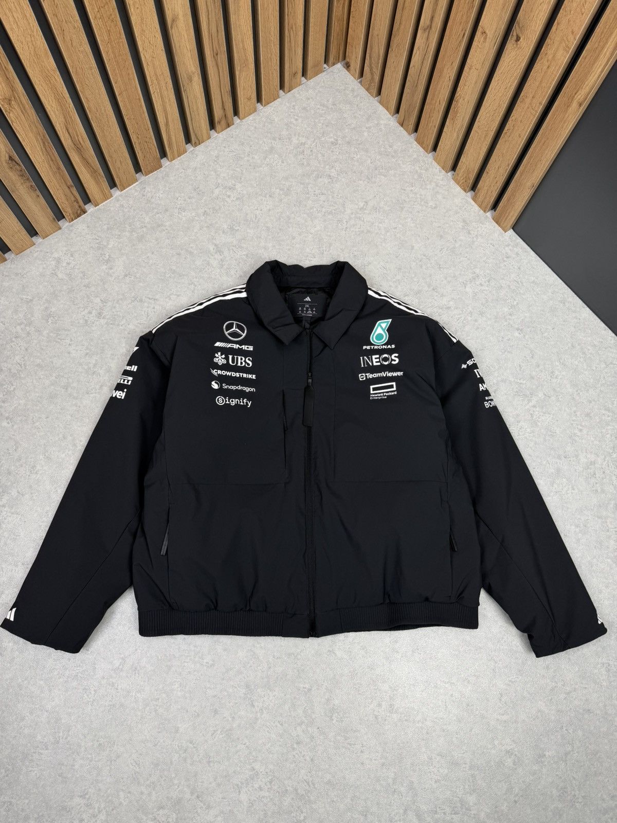 Mercedes-Benz Adidas Mercedes AMG Petronans Formula One Jacket Size XXL Size US XXL / EU 58 / 5 - 12 Thumbnail