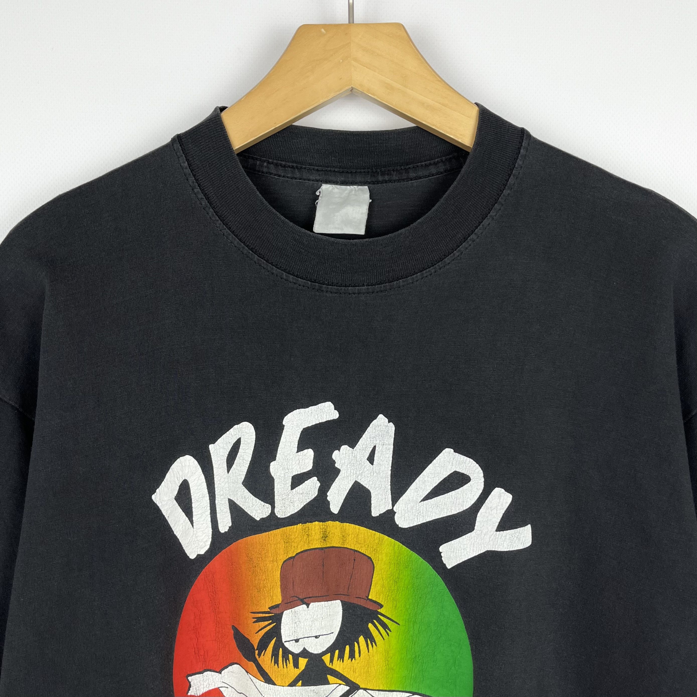 Vintage Vintage Dready Rasta Adult Funny T Shirt 1990’s Size US L / EU 52-54 / 3 - 7 Thumbnail