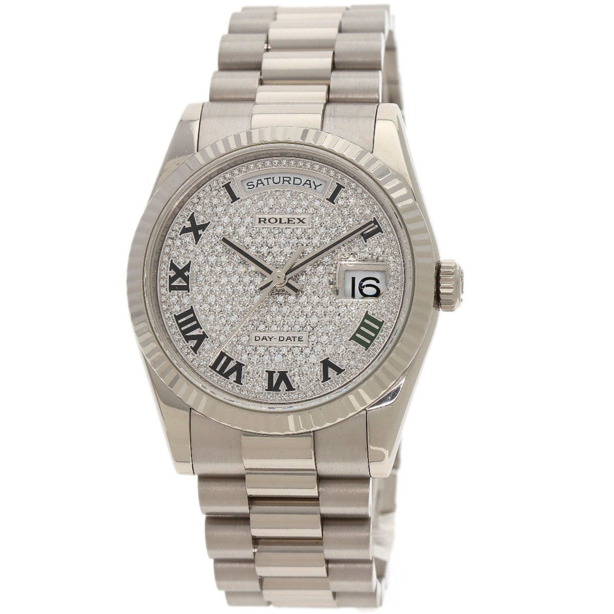 Rolex Rolex 118239 Day Date Matsuzakaya 400th Anniversary Model 30 Limited Edition Wristwatch K18 White Gold K18WG Men's ROLEX Size ONE SIZE - 1 Thumbnail