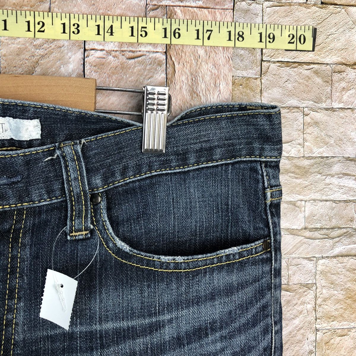 Uniqlo Uniqlo vintage Blue Denim Pants #7581 Size US 33 - 8 Thumbnail
