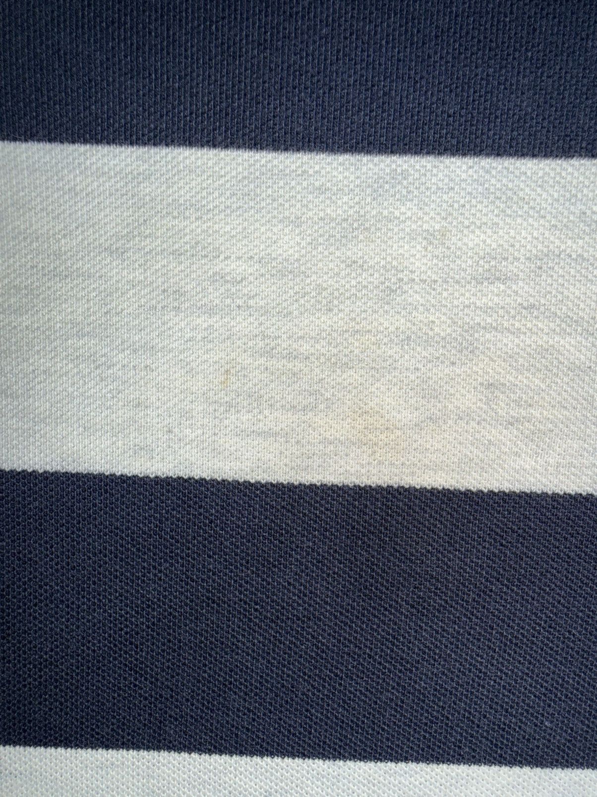 Polo Ralph Lauren Vintage Polo Ralph Lauren P Patch Stripe Pique Polo Shirt Size US L / EU 52-54 / 3 - 8 Thumbnail