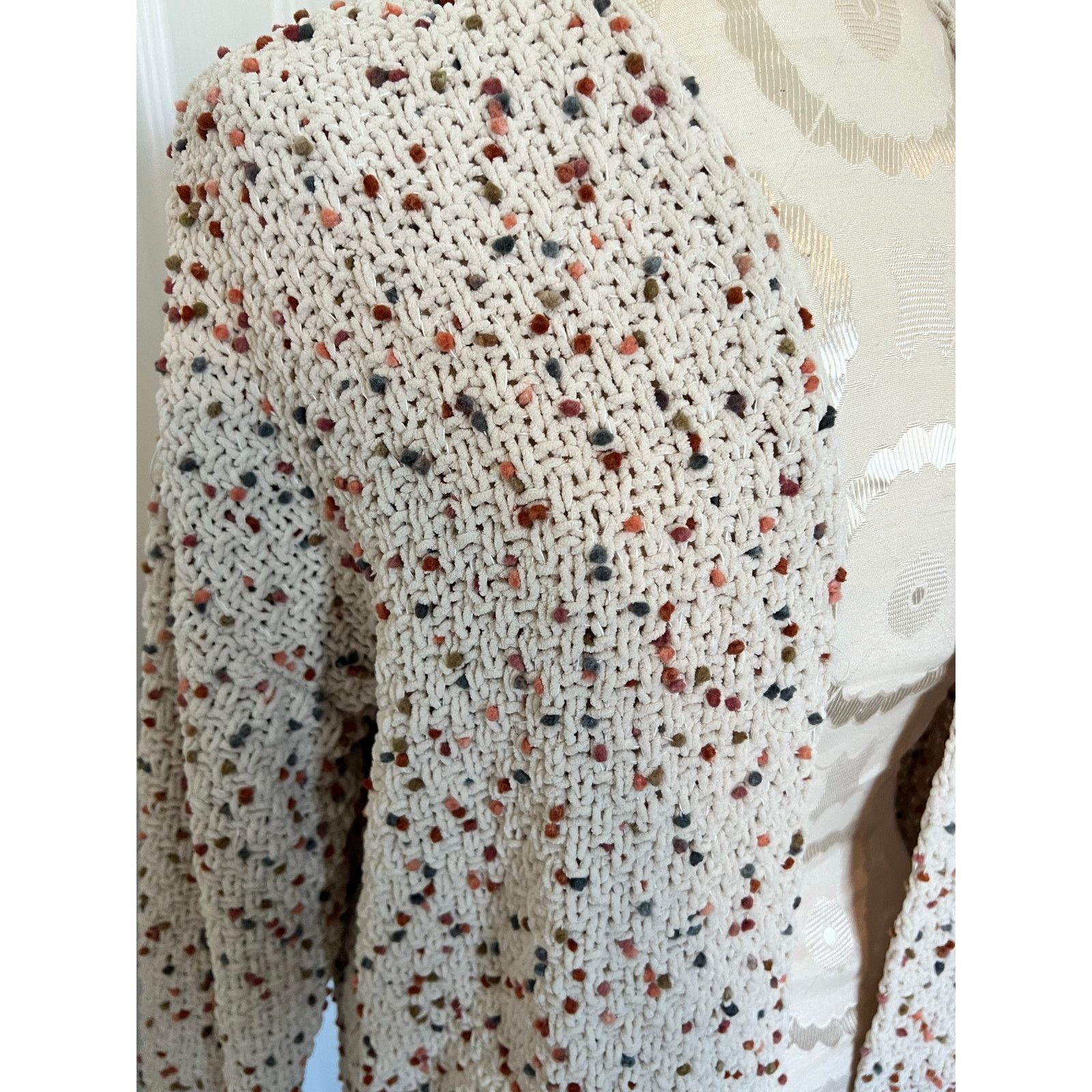 Jessica Simpson Jessica Simpson Multicolor Open Knit Cardigan XS Size XS / US 0-2 / IT 36-38 - 10 Thumbnail
