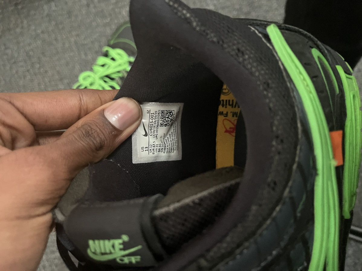 Nike × Off-White Black Off White Rubber Dunks Size US 13 / EU 46 - 7 Thumbnail