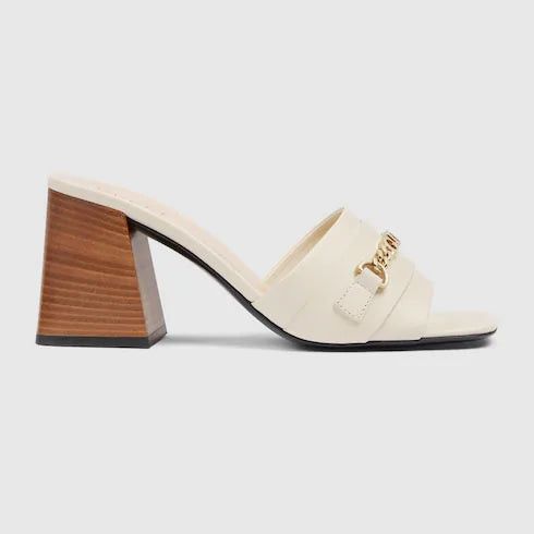 Gucci Gucci Logo Signoria Slide Sandals SIZE 37 Size ONE SIZE - 1 Thumbnail