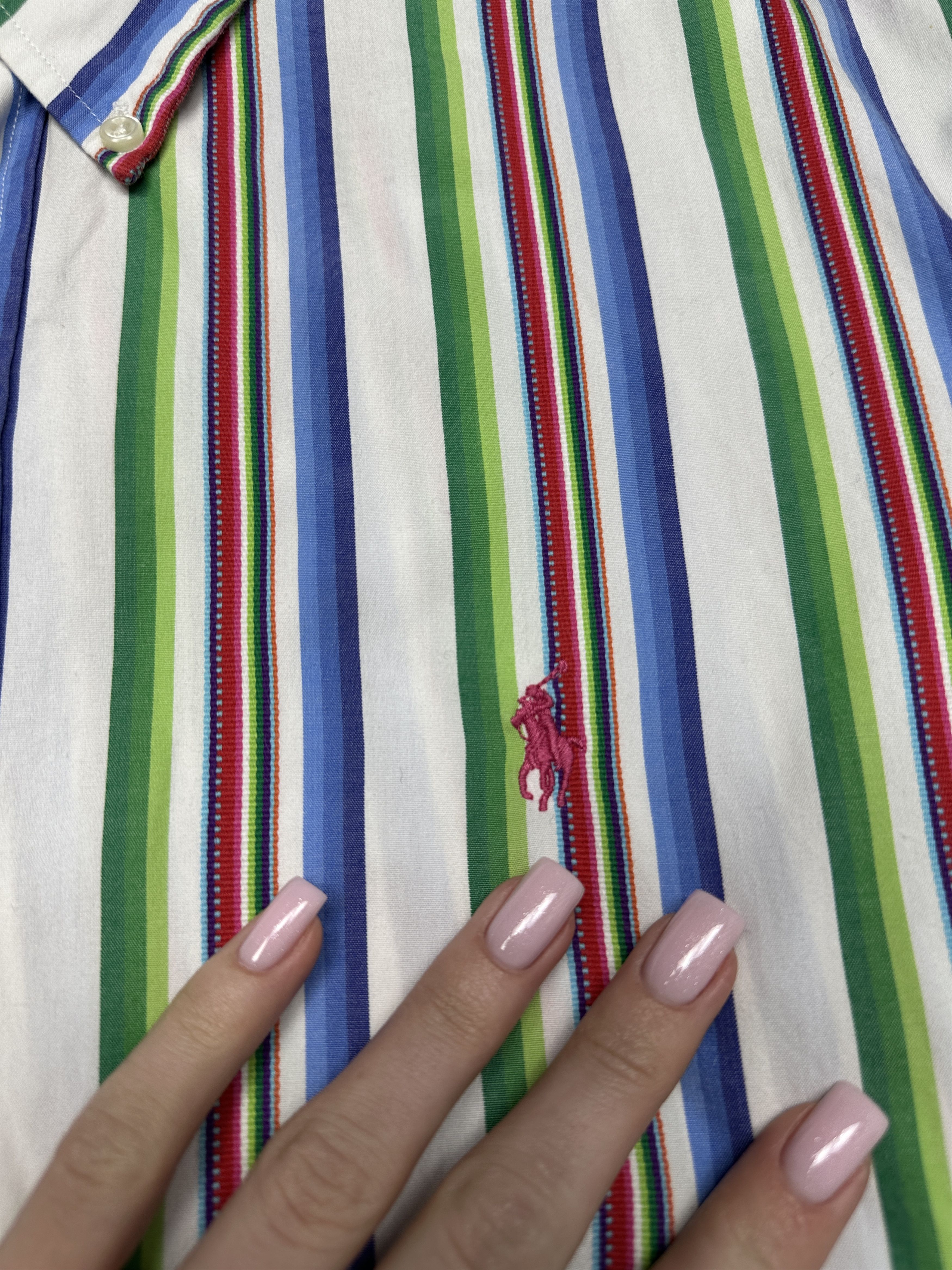Polo Ralph Lauren Polo Ralph Lauren Mens Long Sleeve Striped Shirt Size US L / EU 52-54 / 3 - 3 Thumbnail
