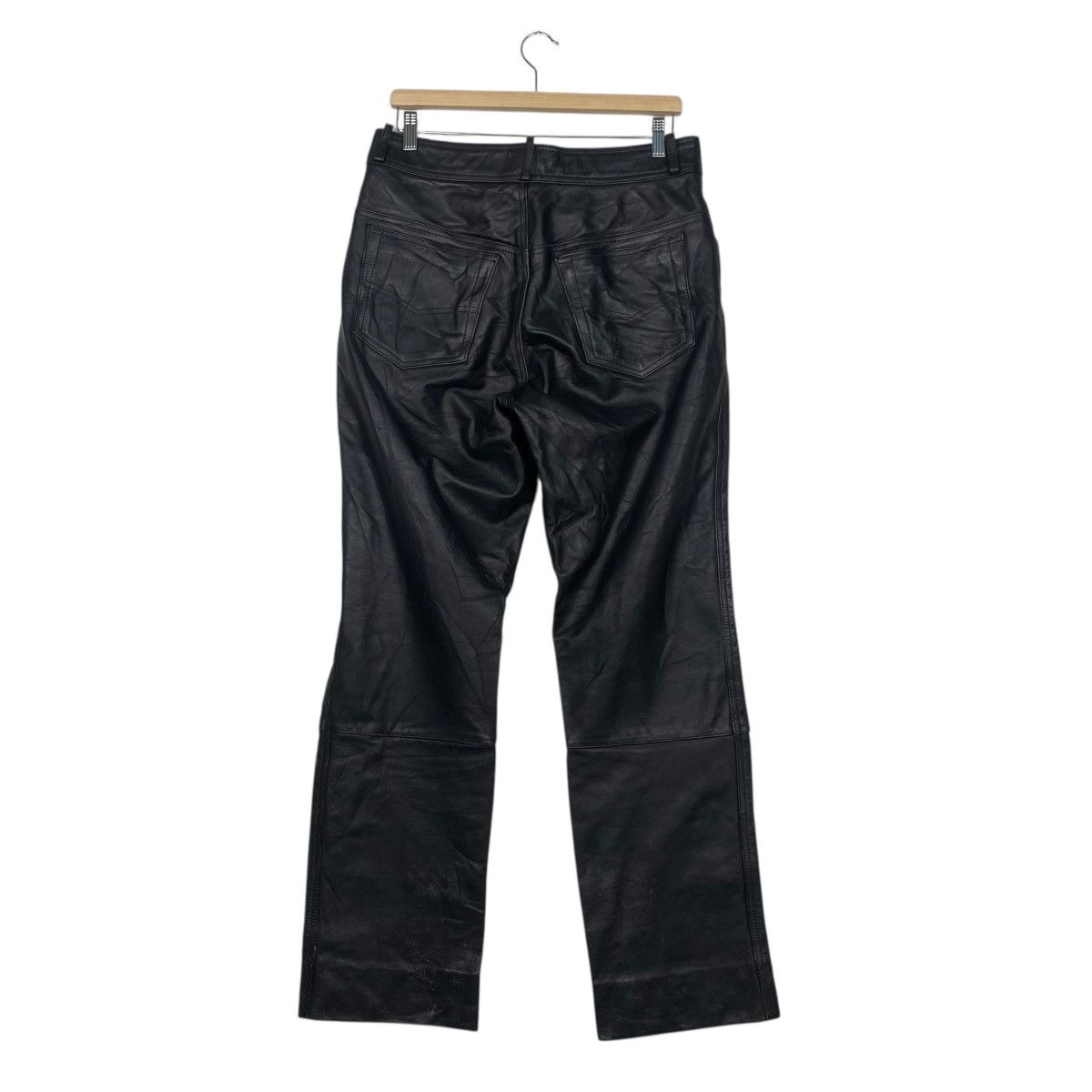 Genuine Leather × Japanese Brand × Leather Unbranded leather pant Size US 32 / EU 48 - 7 Thumbnail