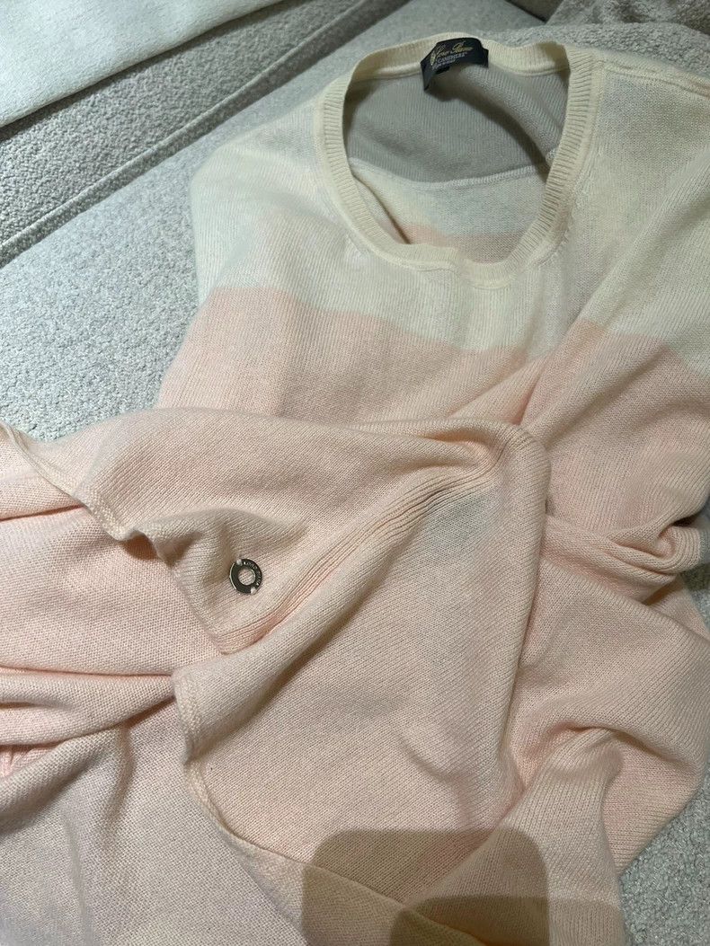 Loro Piana LORO PIANA Mid-sleeved pure cashmere sweater Size L / US 10 / IT 46 - 5 Thumbnail