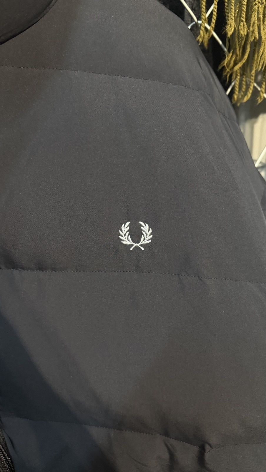 Fred Perry FRED PERRY JASPO DOWN PUFFER JACKET BOXY Size US L / EU 52-54 / 3 - 4 Thumbnail