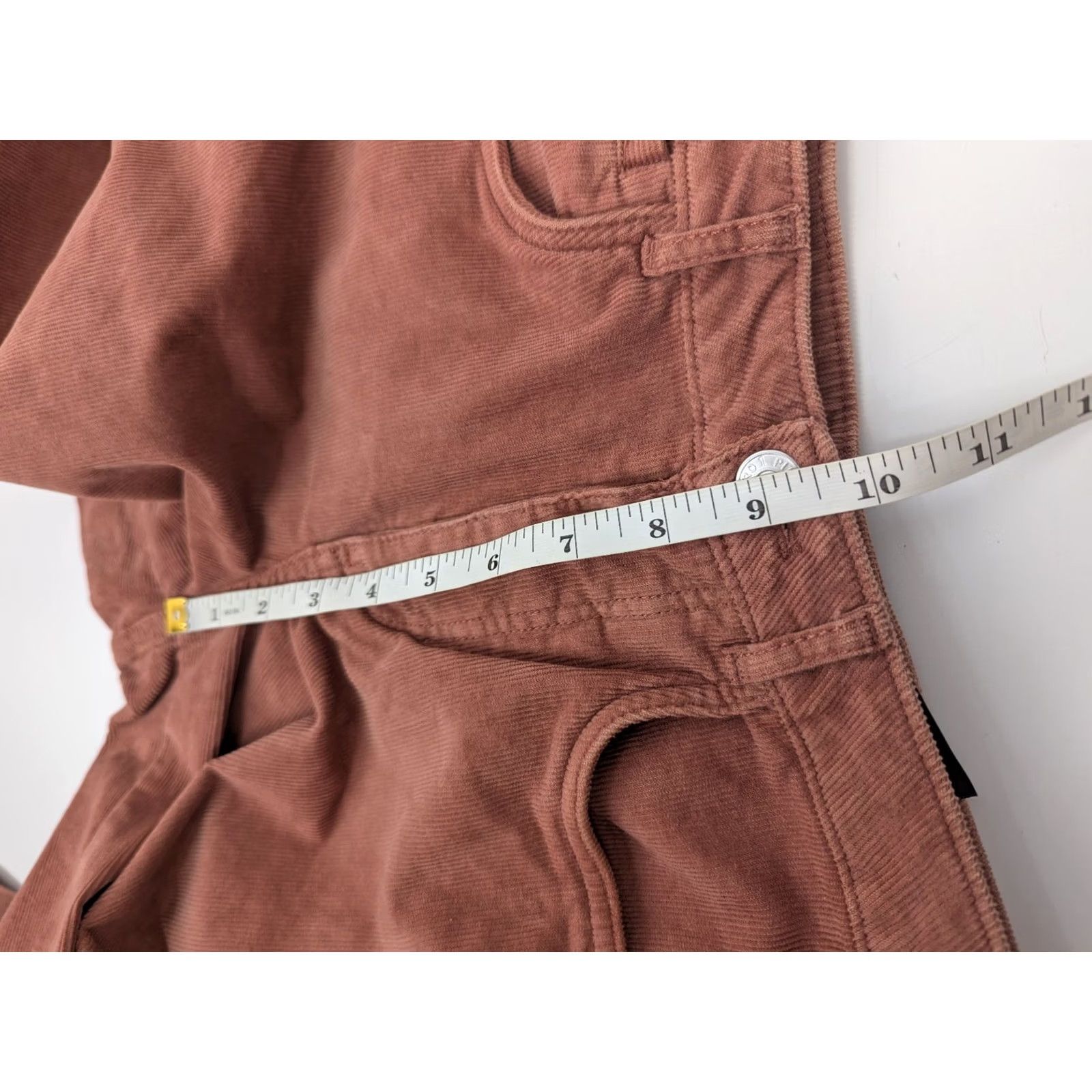 Anthropologie Anthropologie Pilcro Rose Pink 5 Pocket Wide Leg Corduroy Pants Women's Size 27 Size 27" / US 4 / IT 40 - 7 Thumbnail