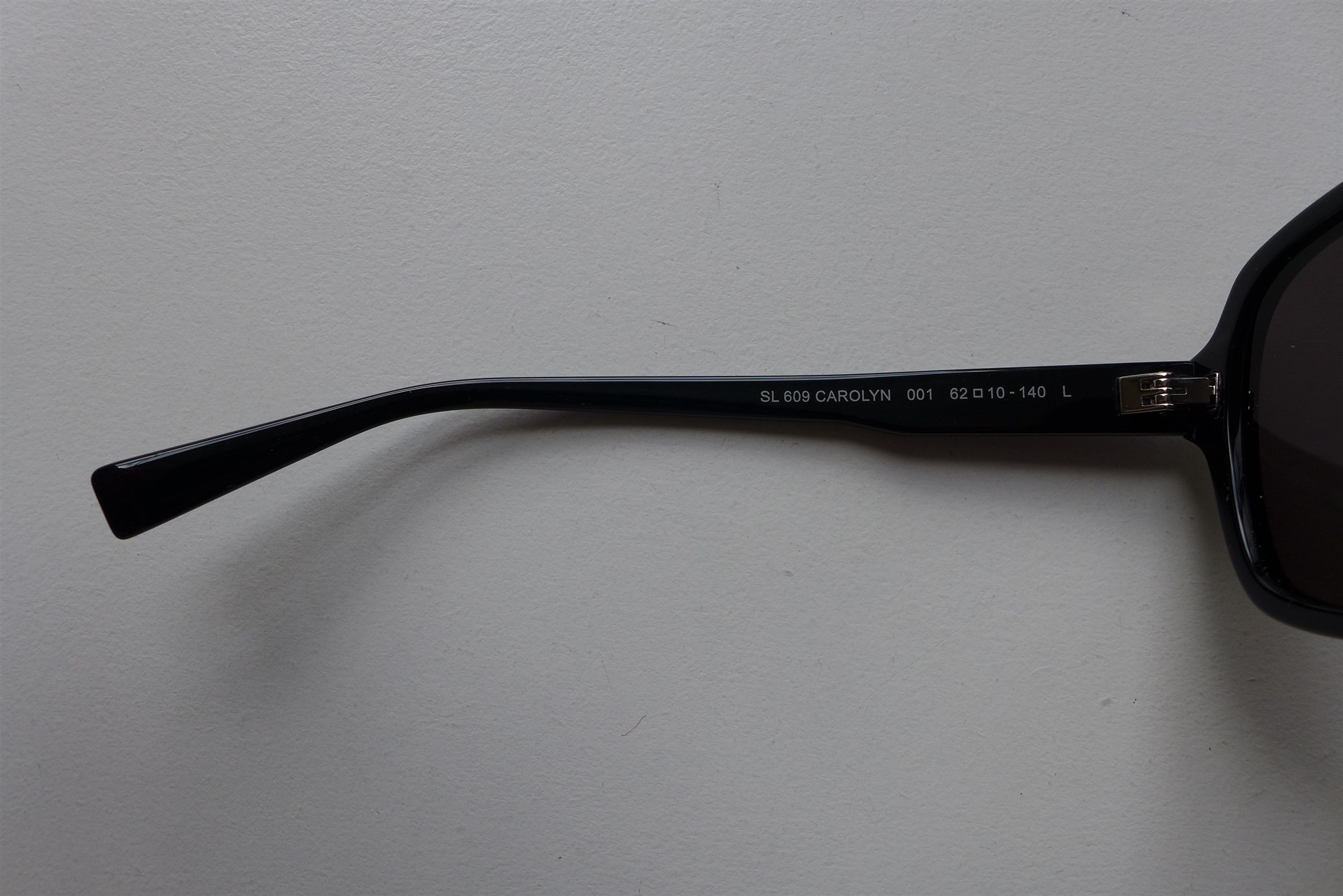 Saint Laurent Paris Saint Laurent SL 906 Carolyn Sunglasses - Black Acetate Size ONE SIZE - 9 Thumbnail