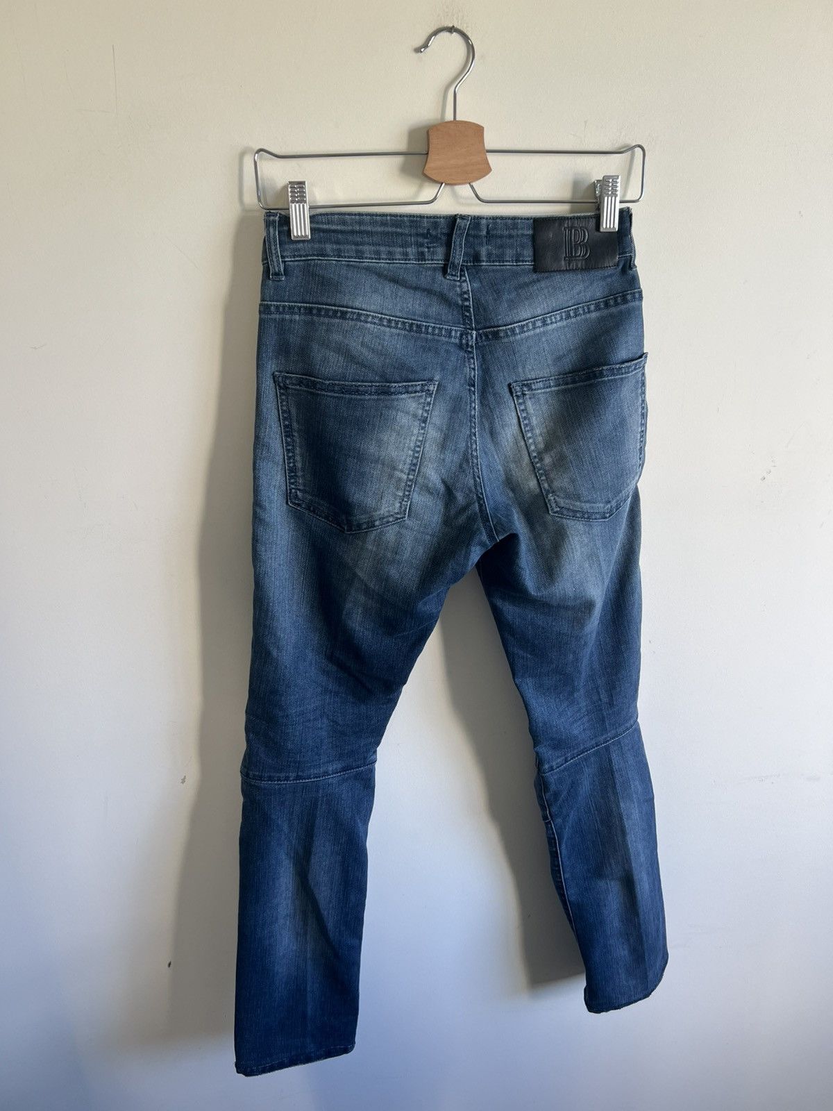 Balmain Balmain Skinny Biker Jeans 30 Hedi Slimane Skinny Pierre Size US 30 / EU 46 - 3 Thumbnail