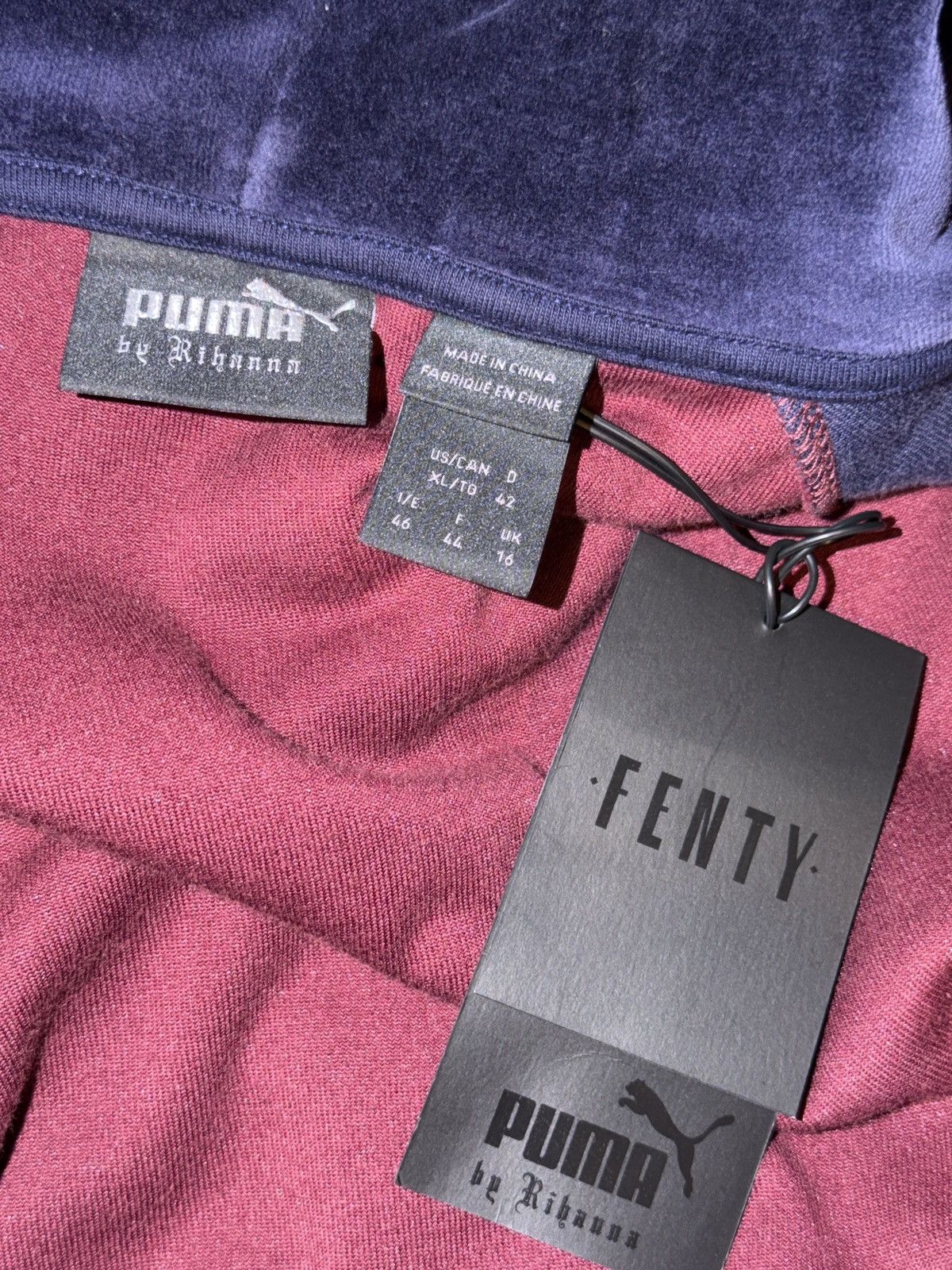 Fenty × Puma Puma by rihanna fenty velour hooded track jacket xl Size US XL / EU 56 / 4 - 3 Thumbnail