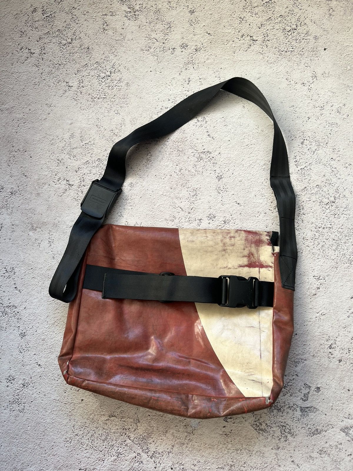Freitag × Vintage !! FREITAG Bag Series G5.1 Recycling Large Messanger Size ONE SIZE - 5 Thumbnail