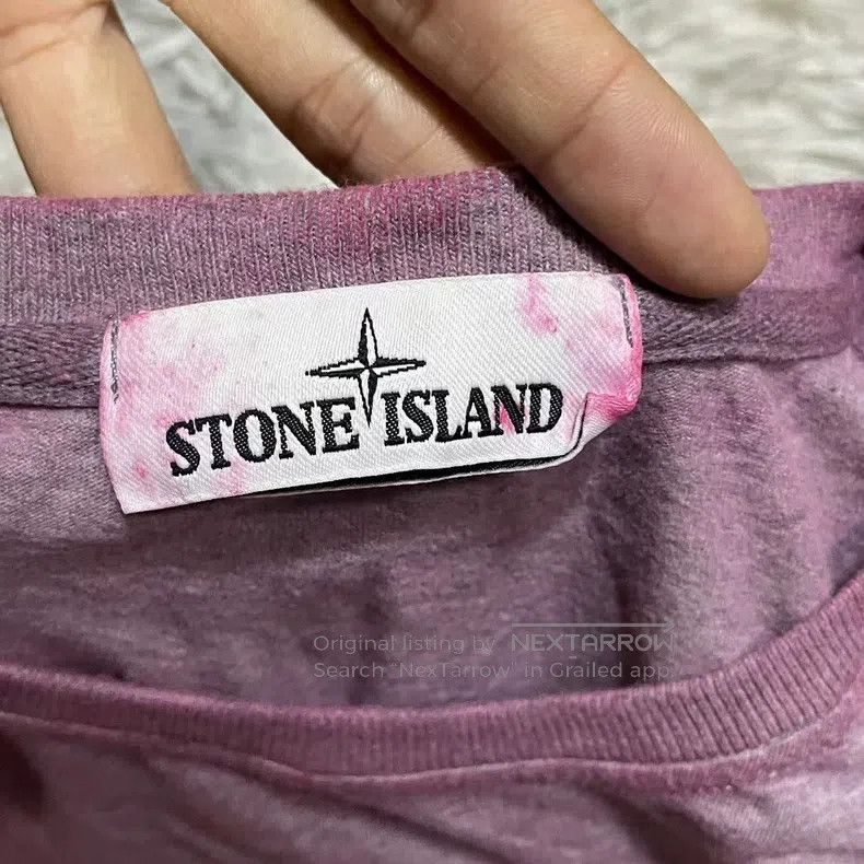 Stone Island Stone Island Dust Dyed Short Sleeve T-Shirt Red XXL Size US XXL / EU 58 / 5 - 4 Thumbnail