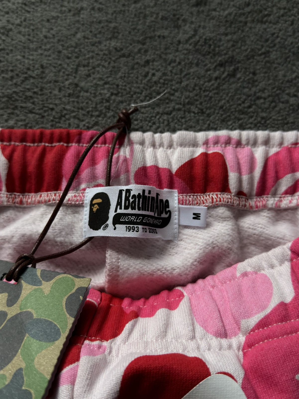 Bape BAPE ABC Camo Shark Regular Fit Sweat Pants Pink Size US 32 / EU 48 - 6 Thumbnail