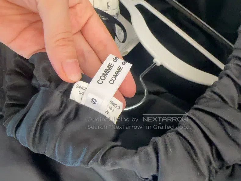 Comme des Garcons Comme Des Garcons size S Black half skirt, size S Size 23" - 3 Thumbnail