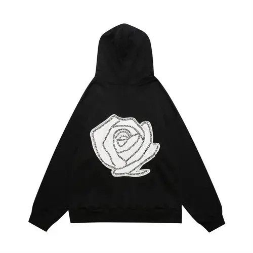 Japanese Brand Rose Patch Pullover Hoodie Size US M / EU 48-50 / 2 - 4 Thumbnail