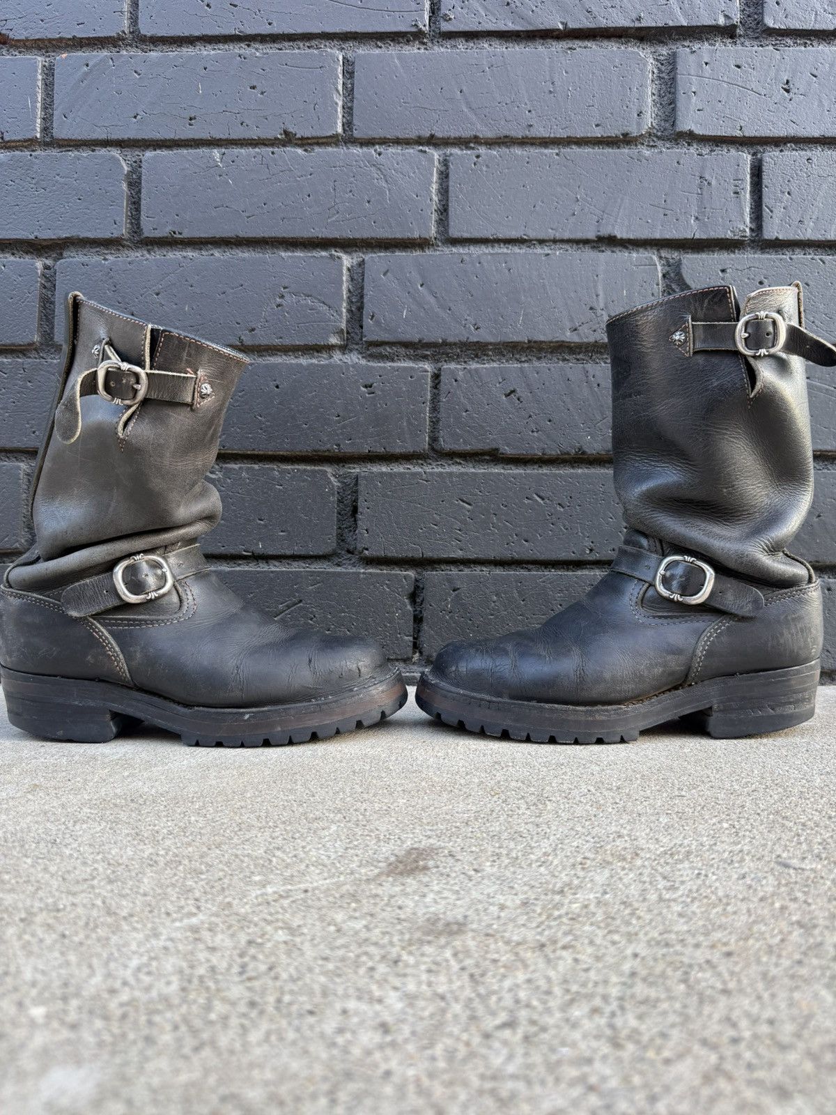 Chrome Hearts 1990s Chrome Hearts Wesco Boss Boots Size US 9 / EU 42 - 3 Thumbnail