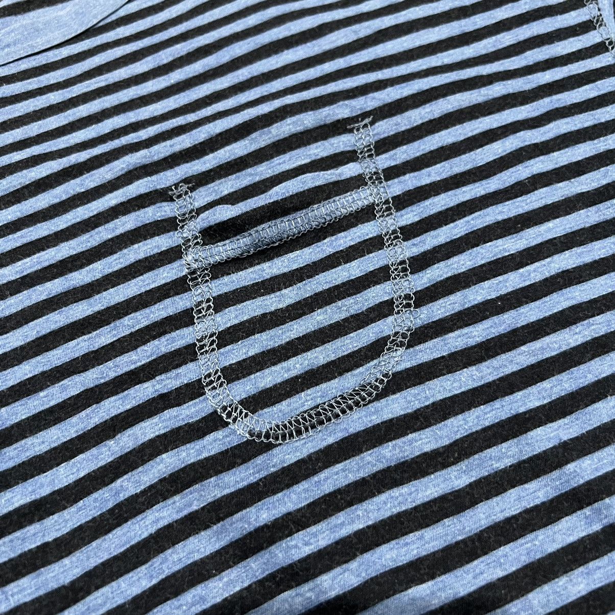 Japanese Brand Vintage Japanese Kurt Cobain Stripe Pocket Shirt Size US M / EU 48-50 / 2 - 4 Thumbnail