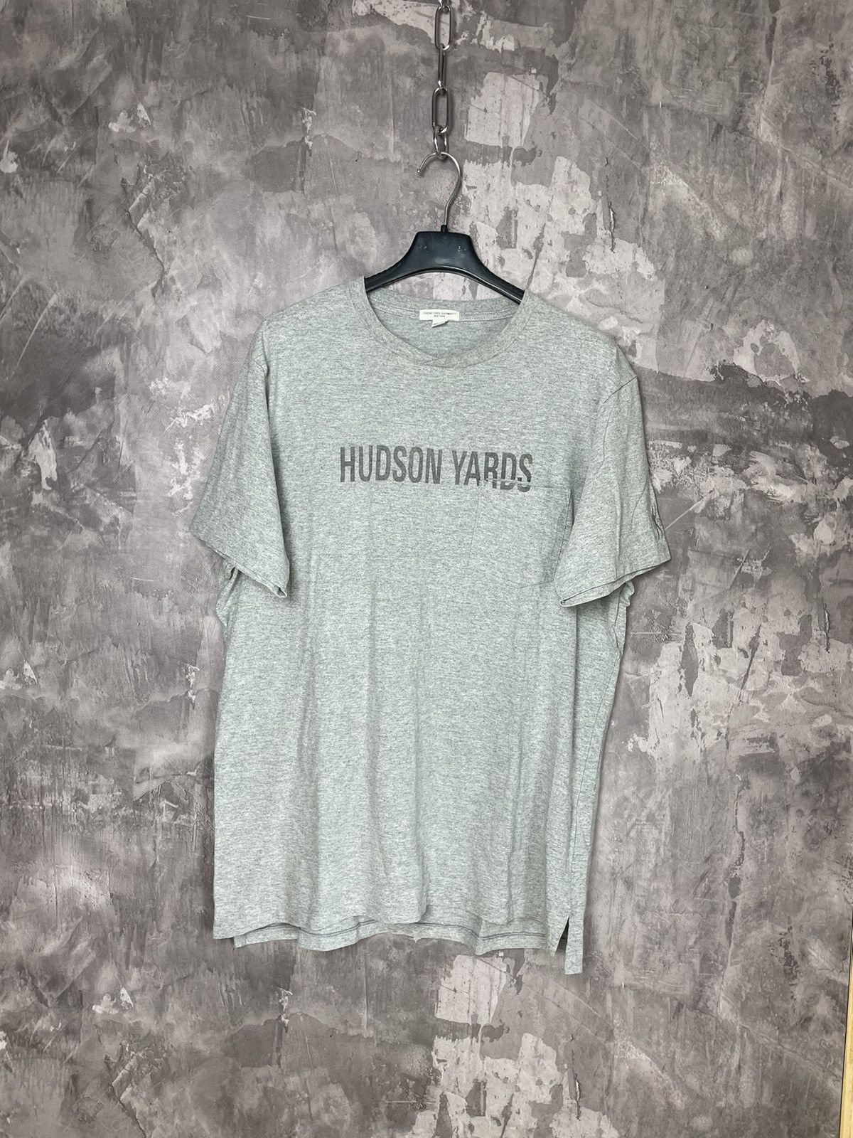 Engineered Garments × Japanese Brand Engineered Garments Hudson Yards Grey Avant Garde tee Size US XL / EU 56 / 4 - 1 Thumbnail