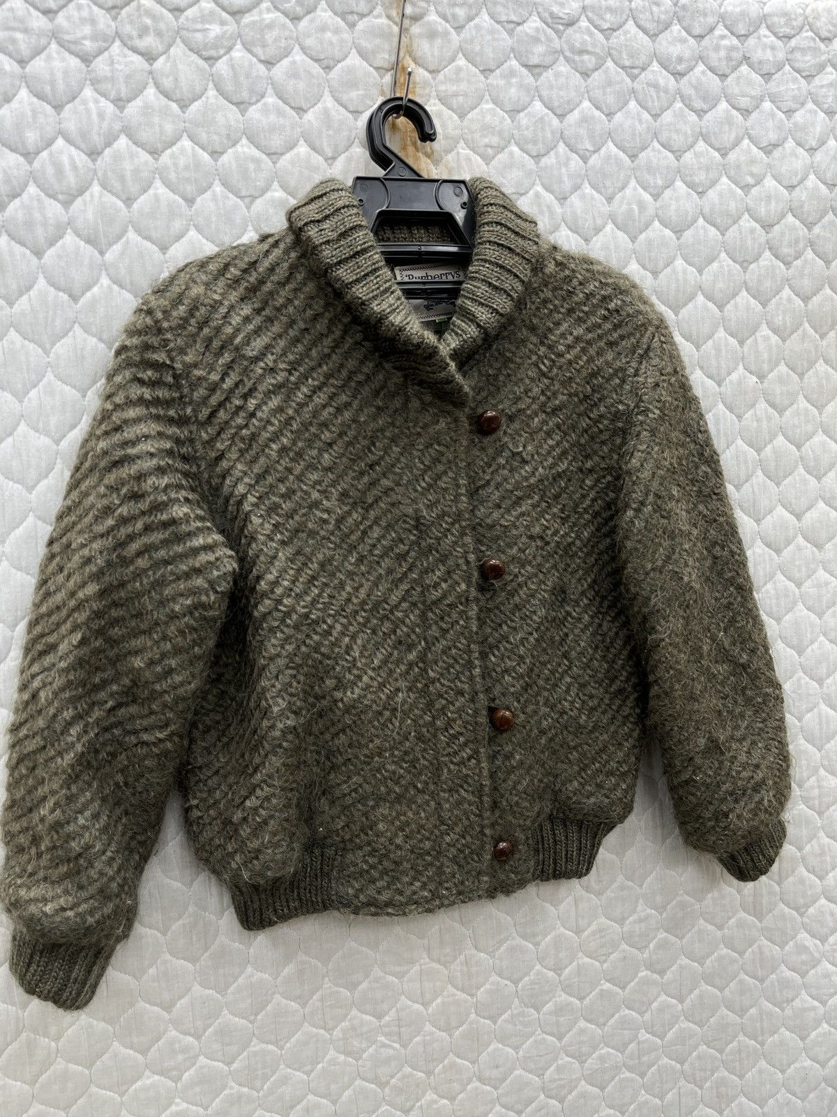 Burberry 🔥🔥🔥STEALS VTG BURBERRYS BOMBER WOOL JACKET Size S / US 4 / IT 40 - 2 Thumbnail