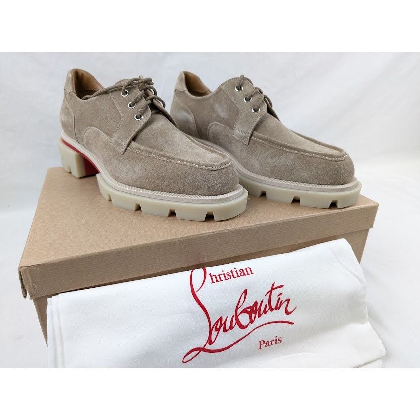 Christian Louboutin o1rshd1 Our Georges L Flat Shoes in Saharienne Size US 8 / EU 41 - 2 Thumbnail
